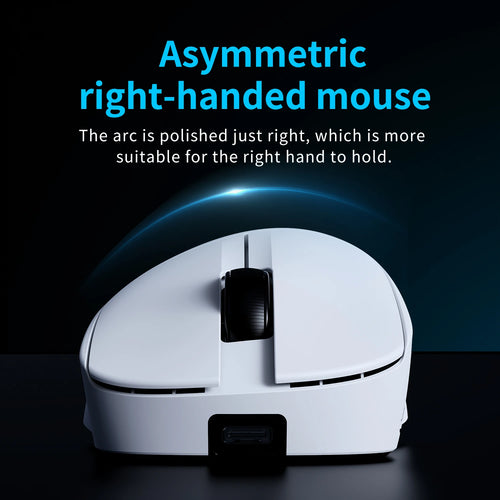 AJAZZ AJ179V2/V2 MAX Tri-Mode Wired/Wireless/Bluetooth Gaming Mouse with PAW3311 Sensor, Ultra-Light 56g Mouse